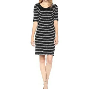 Kensie Mixed Rib‎ Bodycon Dress Medium